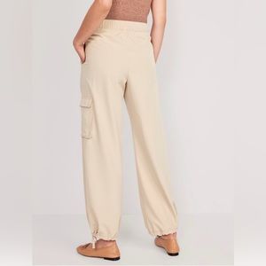 High-Waisted StretchTech Wide-Leg
Cargo Pants for Women